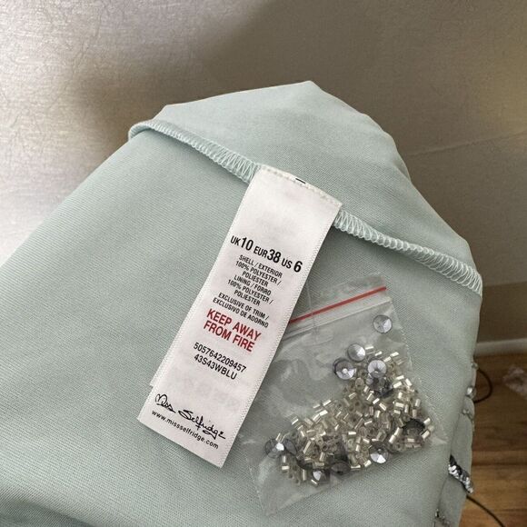 Miss Selfridge Embellished Palazzo Trousers Party Pants 6 - Picture 5 of 5